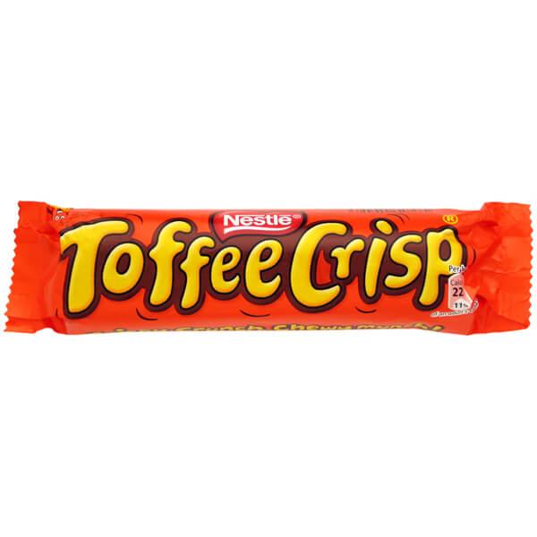 Nestle Toffee Crisp Bars: 48-Piece Box - Candy Warehouse