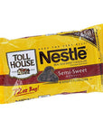 Nestle Toll House Semi-Sweet Chocolate Morsels: 4.5LB Bag