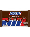 NFL Snickers Minis Candy: 10.48-Ounce Bag - Candy Warehouse