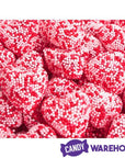 Nonpareils Pectin Cherry Hearts: 2LB Bag - Candy Warehouse