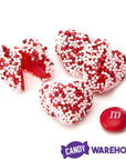 Nonpareils Pectin Cherry Hearts: 2LB Bag - Candy Warehouse