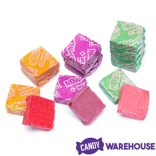 Now and Later Fruit Chews Candy Packs - Wild: 24-Piece Box - Candy Warehouse