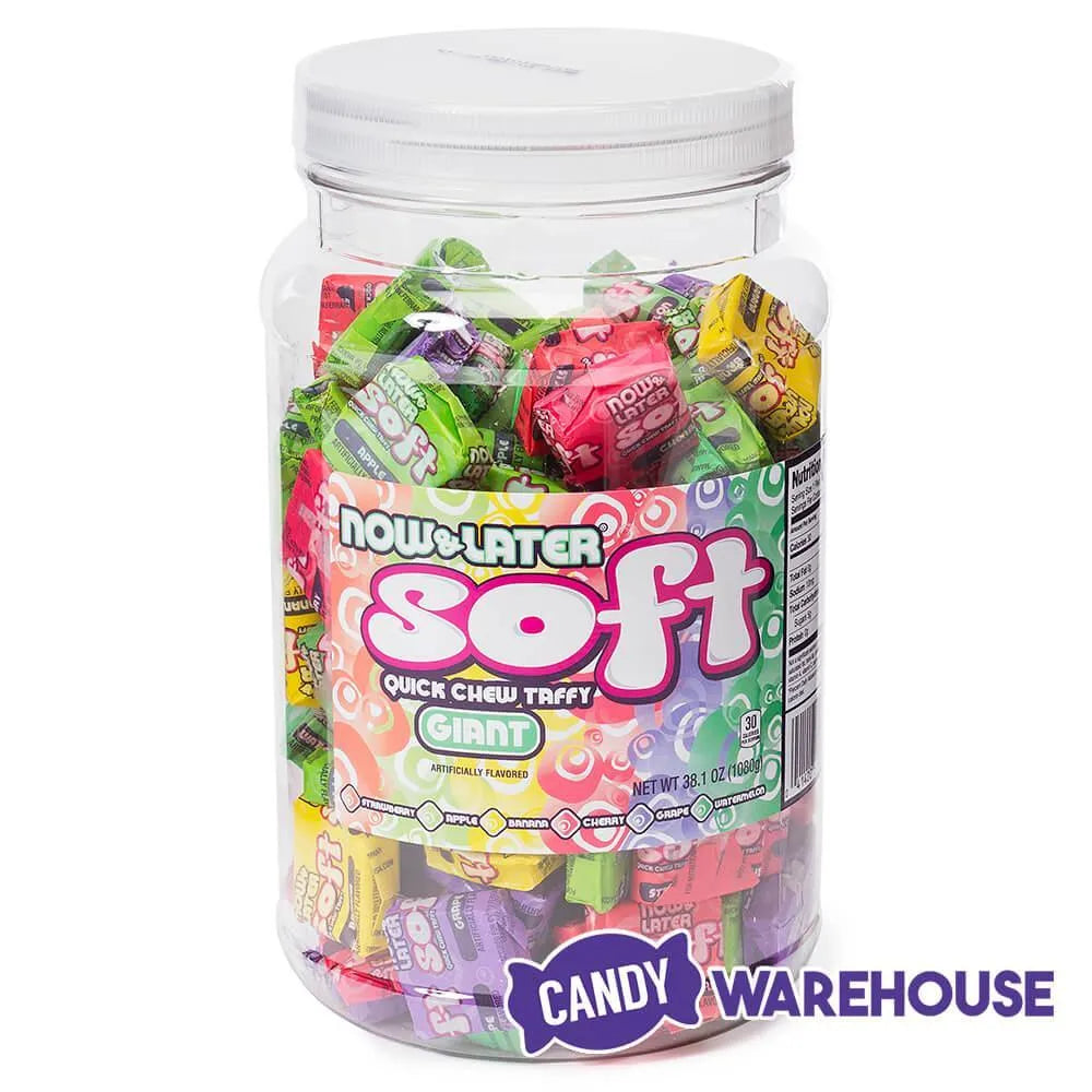 Now And Later Soft Taffy Squares - Assorted: 120-piece Tub – Candy 