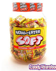 Now and Later Soft Taffy Squares - Banana: 120-Piece Tub - Candy Warehouse