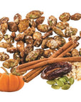 Nut'n But Natural Glazed Pumpkin Seeds & Oats with Cinnamon & Dates: 4-Ounce Bag - Candy Warehouse