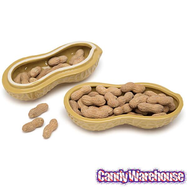 Nuts Porcelain Snack Dish - Peanut - Candy Warehouse