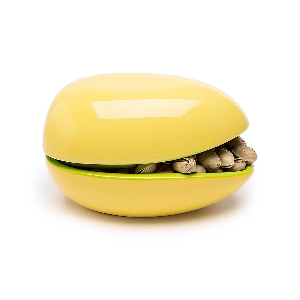 Nuts Porcelain Snack Dish - Pistachio - Candy Warehouse