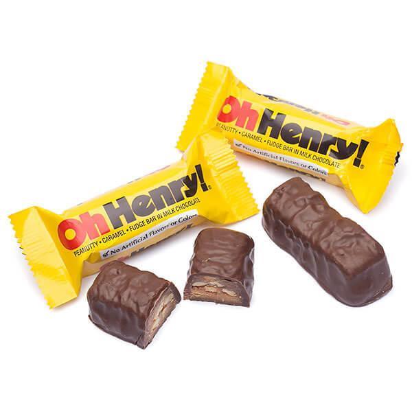 Oh Henry Fun Size Candy Bars: 12-Piece Bag - Candy Warehouse