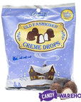 Old Fashioned Chocolate Creme Drops 7.5-Ounce Bags: 12-Piece Box - Candy Warehouse