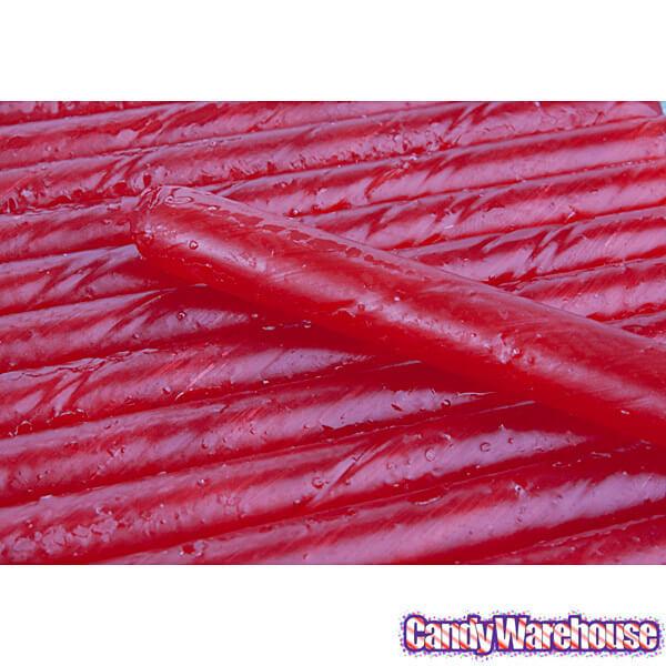 Old Fashioned Hard Candy Sticks - Cherry: 80-Piece Box - Candy Warehouse