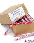 Old Fashioned Hard Candy Sticks - Cinnamon: 80-Piece Box - Candy Warehouse