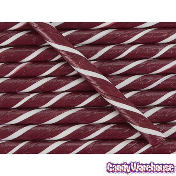 Old Fashioned Hard Candy Sticks - Grape: 80-Piece Box - Candy Warehouse