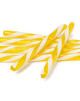 Old Fashioned Hard Candy Sticks - Lemon: 80-Piece Box - Candy Warehouse