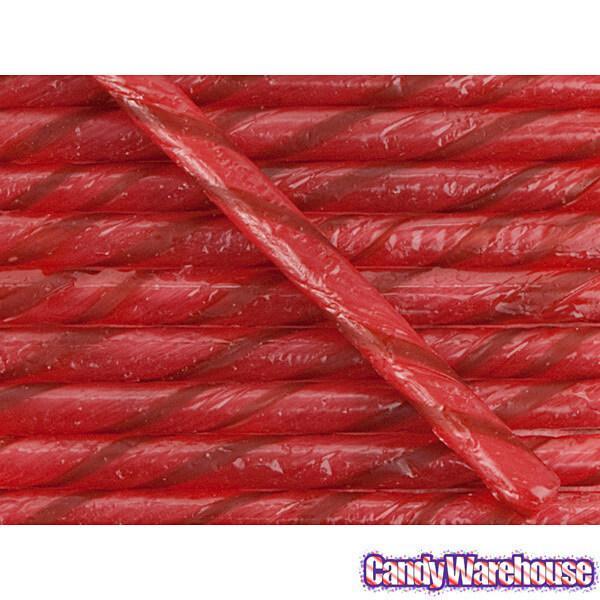 Old Fashioned Hard Candy Sticks - Raspberry: 80-Piece Box - Candy Warehouse