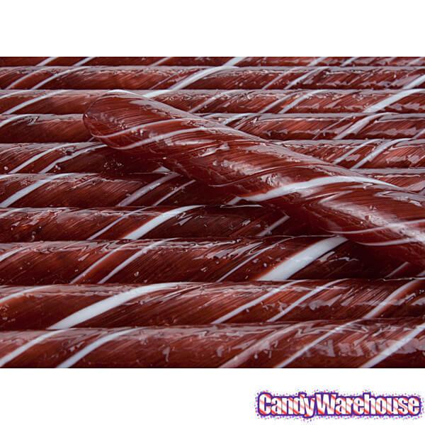 Old Fashioned Hard Candy Sticks - Root Beer: 80-Piece Box - Candy Warehouse