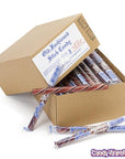 Old Fashioned Hard Candy Sticks - Root Beer: 80-Piece Box - Candy Warehouse