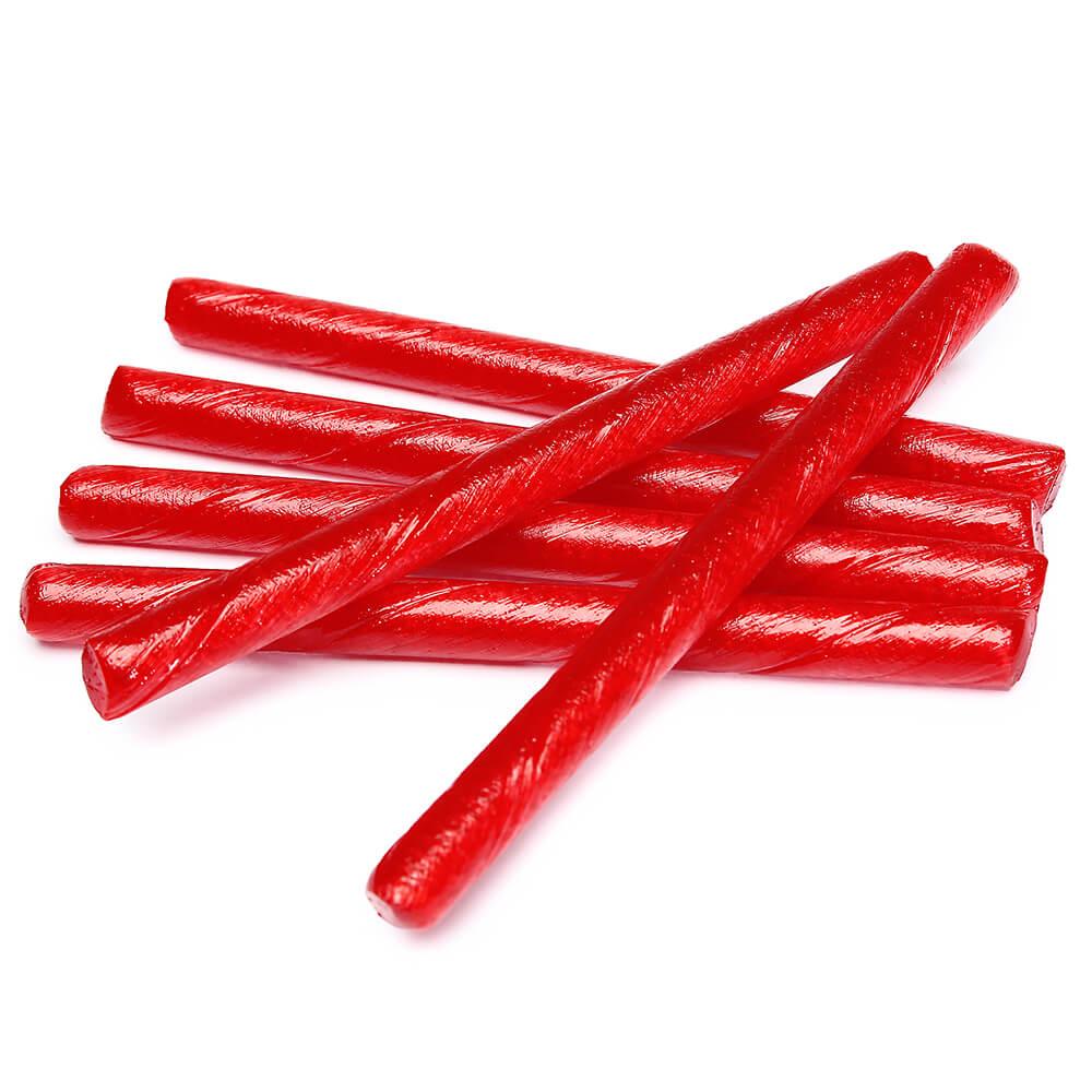 Old Fashioned Hard Candy Sticks - Sour Strawberry: 80-Piece Box – Candy ...