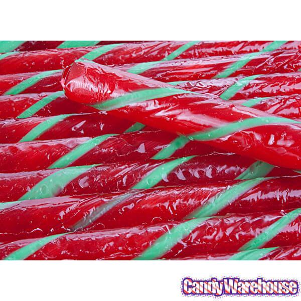 Old Fashioned Hard Candy Sticks - Strawberry: 80-Piece Box - Candy Warehouse