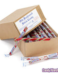 Old Fashioned Hard Candy Sticks - Strawberry: 80-Piece Box - Candy Warehouse