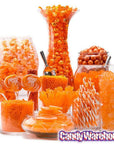 Old Fashioned Hard Candy Sticks - Tangerine: 80-Piece Box