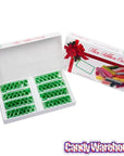 Old Fashioned Thin Ribbon Candy - Green: 8-Piece Box - Candy Warehouse