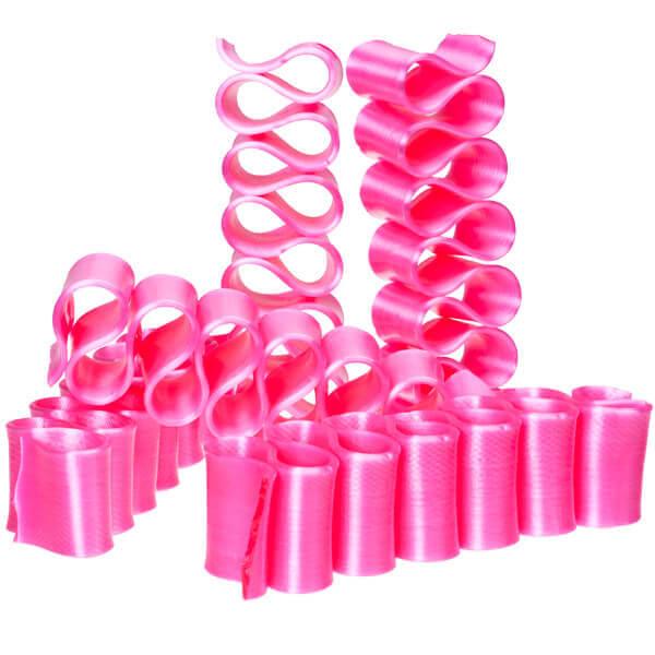 Old Fashioned Thin Ribbon Candy - Pink: 8-Piece Box - Candy Warehouse