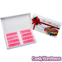 Old Fashioned Baby Pink Thin Candy Ribbon - 6CT Box • Old Fashioned Candy  Ribbon • Unwrapped Candy • Bulk Candy • Oh! Nuts®
