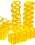 Old Fashioned Thin Ribbon Candy - Yellow: 8-Piece Box - Candy Warehouse