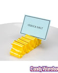 Old Fashioned Thin Ribbon Candy - Yellow: 8-Piece Box - Candy Warehouse