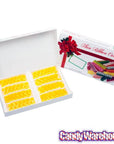 Old Fashioned Thin Ribbon Candy - Yellow: 8-Piece Box - Candy Warehouse