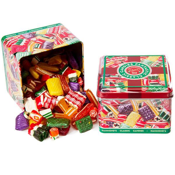 Old Time Christmas Mix Candy: 16-Ounce Tin - Candy Warehouse