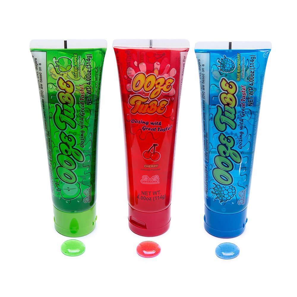 Ooze Tube Liquid Candy Dispensers: 12-Piece Box - Candy Warehouse