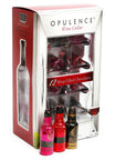 Opulence Wine Filled Chocolate Bottles: 12-Piece Box