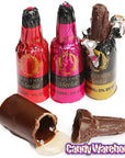 Opulence Wine Filled Chocolate Bottles: 12-Piece Box