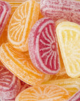 Orange and Lemon Hard Candy Fruit Slices: 5.29-Ounce Bag - Candy Warehouse