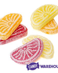 Orange and Lemon Hard Candy Fruit Slices: 5.29-Ounce Bag - Candy Warehouse