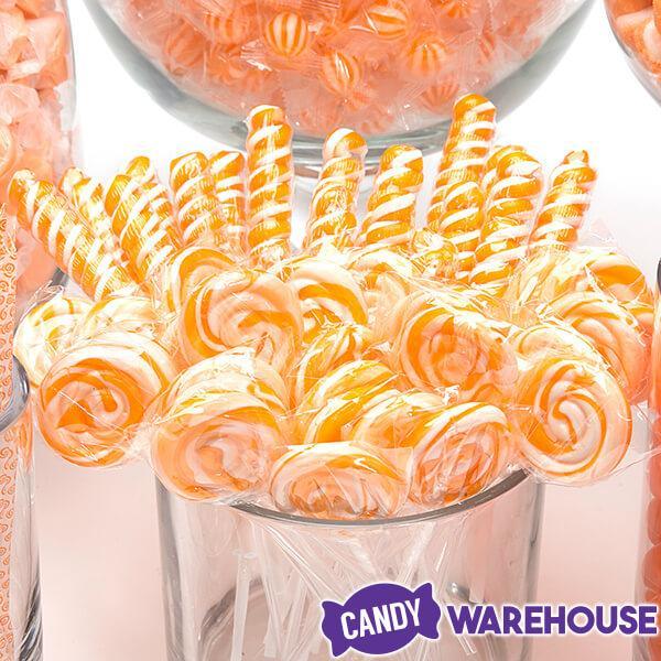 Orange Candy Bar Table Assortment - Candy Warehouse