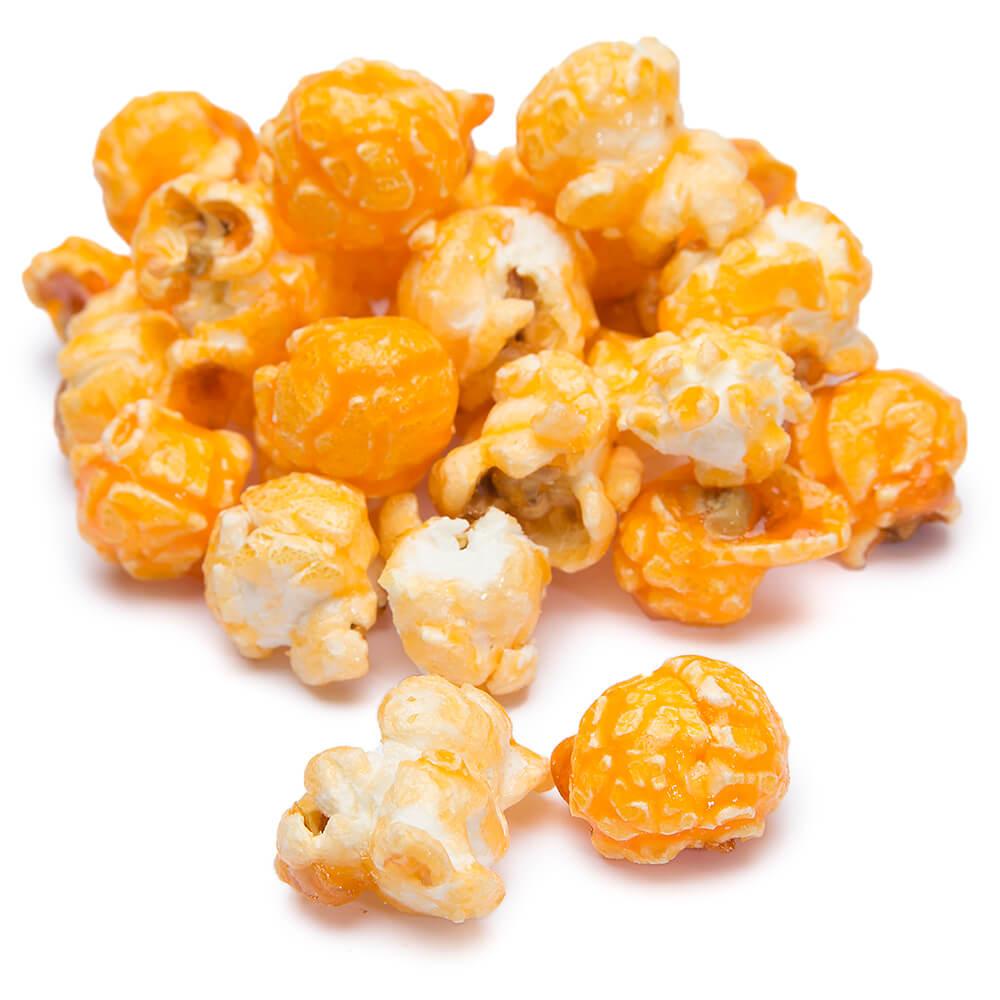 Orange Candy Coated Popcorn - Tangerine: 1-Gallon Bag - Candy Warehouse