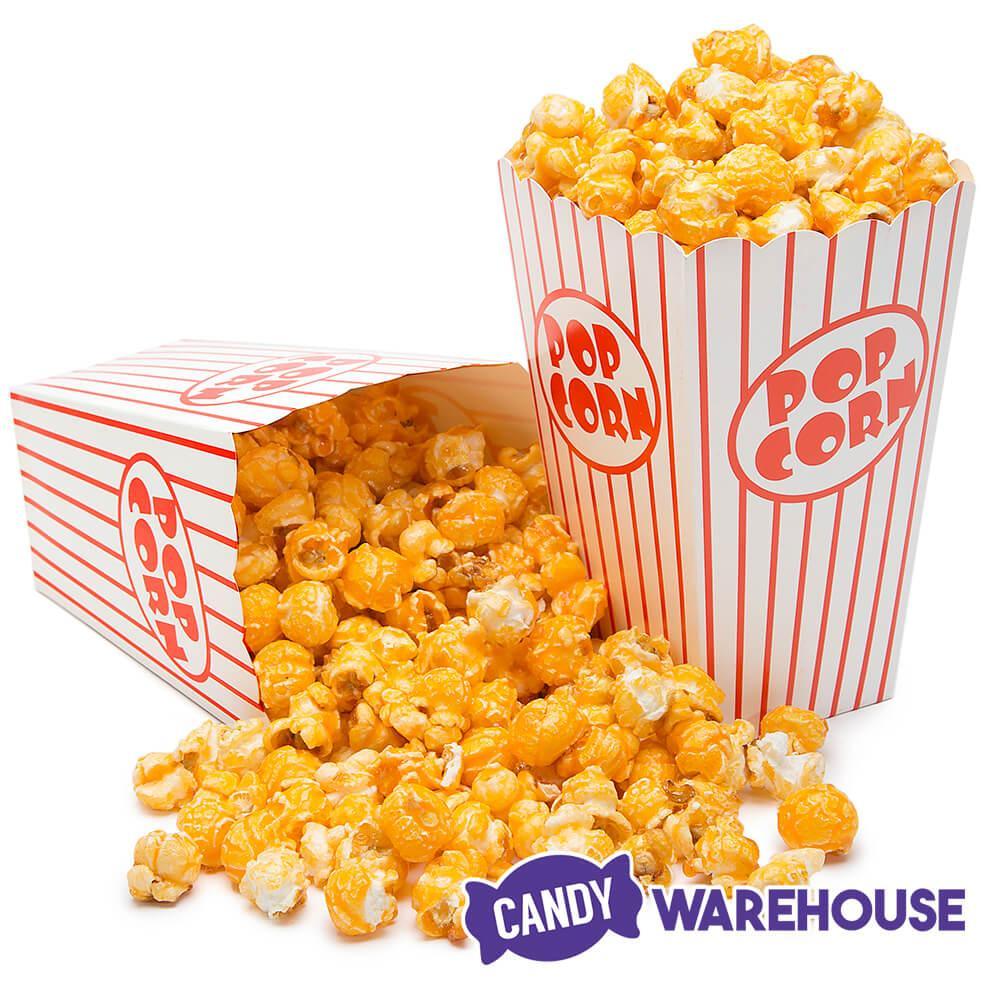 Orange Candy Coated Popcorn - Tangerine: 1-Gallon Bag - Candy Warehouse