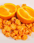 Orange Candy Coated Popcorn - Tangerine: 1-Gallon Bag