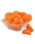 Orange Slices Jelly Candy: 24-Ounce Tub - Candy Warehouse