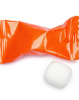 Orange Wrapped Buttermint Creams: 300-Piece Case - Candy Warehouse