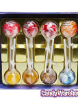 Original Gourmet Cream Swirl Ball Lollipops: 8-Piece Gift Box