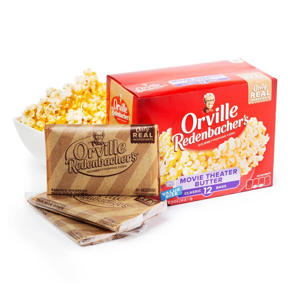 Orville Redenbacher&#39;s Movie Theater Butter Popcorn: 12-Piece Box - Candy Warehouse