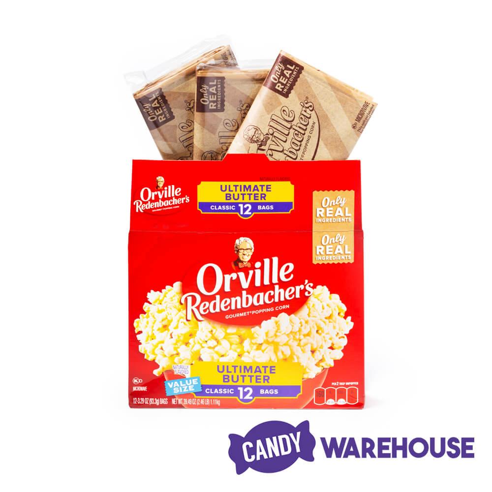 Orville Redenbacher's Ultimate Butter Popcorn: 12-Piece Box