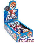 Paleta Payaso Marshmallow Lollipops: 10-Piece Box - Candy Warehouse