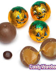 Palmer Caramel Filled Chocolate Pumpkins Candy: 4LB Bag