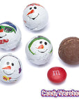 Palmer Cookies and Creme Foiled Snowmen: 4LB Bag