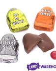 Palmer Foil Wrapped Chocolate Gravestones Halloween Candy: 4LB Bag - Candy Warehouse