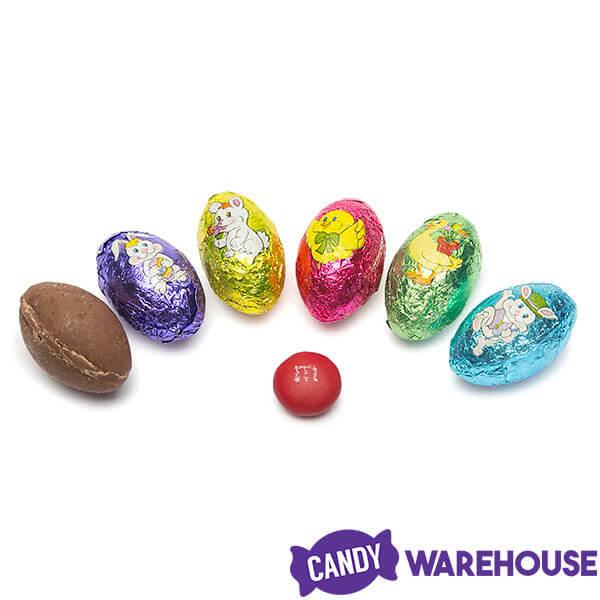 Palmer Foiled Chocolate Easter Eggs Candy: 5LB Bag - Candy Warehouse